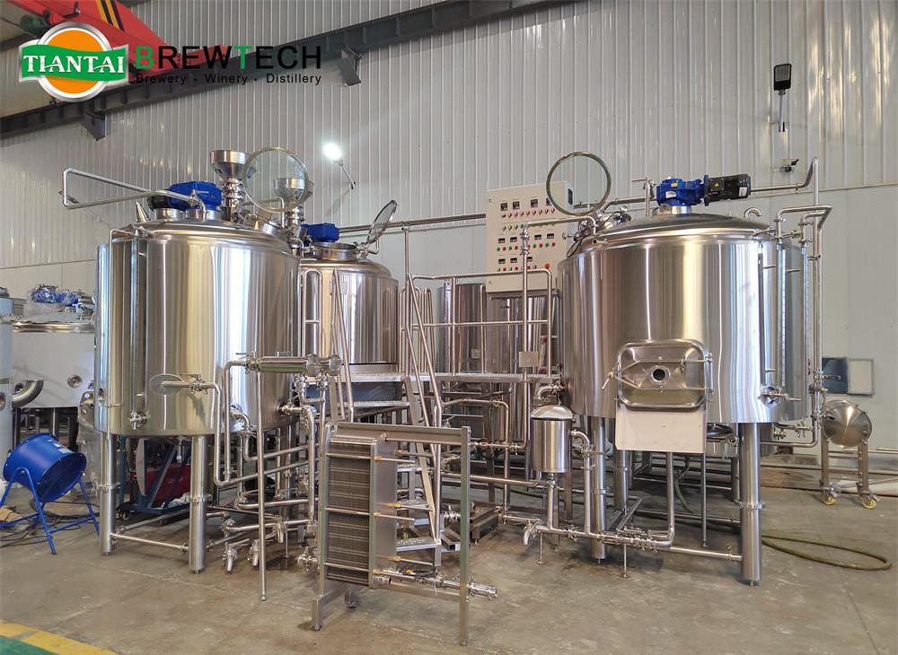 Way Of Wort Aerate In Craft Brewery Equipment