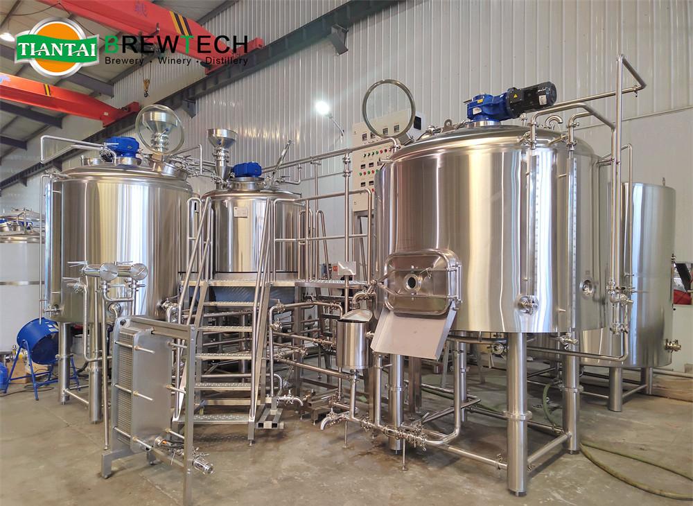 Tiantai 10bbl micro brewery equipment build in America