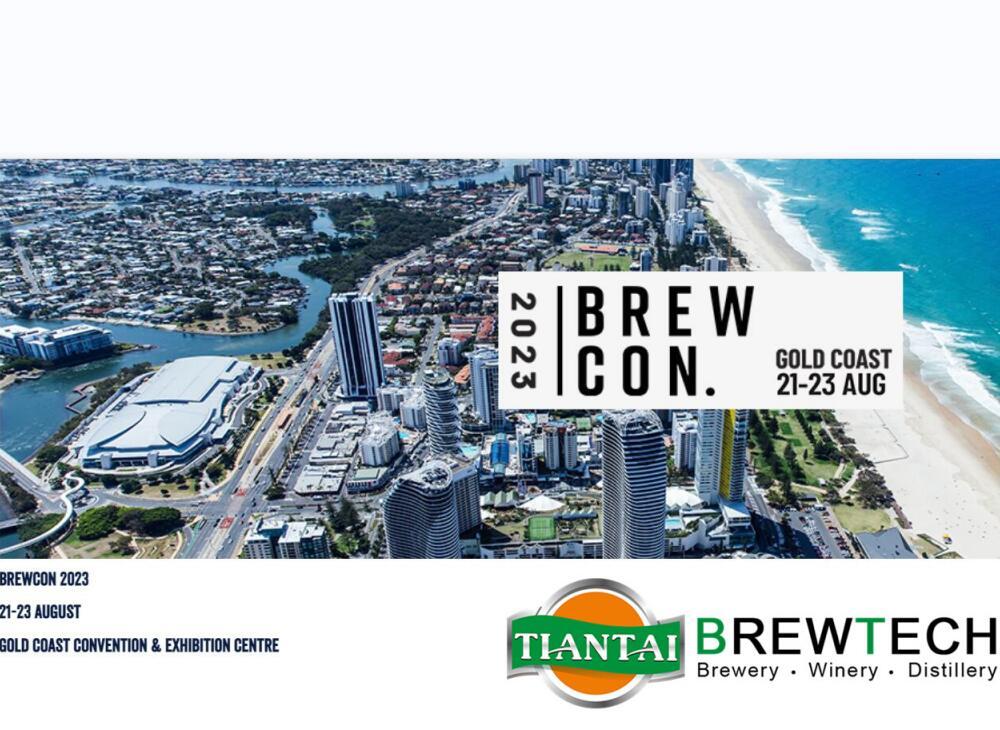 BrewCon 2023, BrewCon, Tiantai, 500L beer brewery equipment, automatic beer brewery equipment 