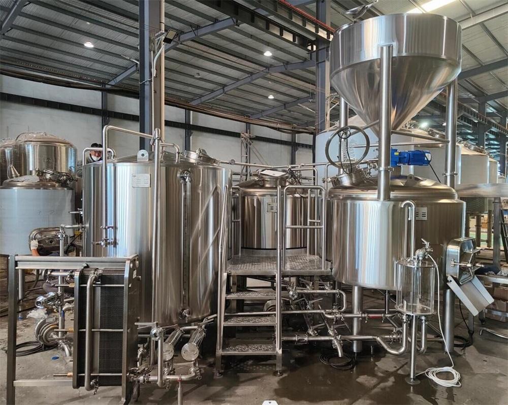 <b>10HL microbrewery brewhouse system with electric heating</b>