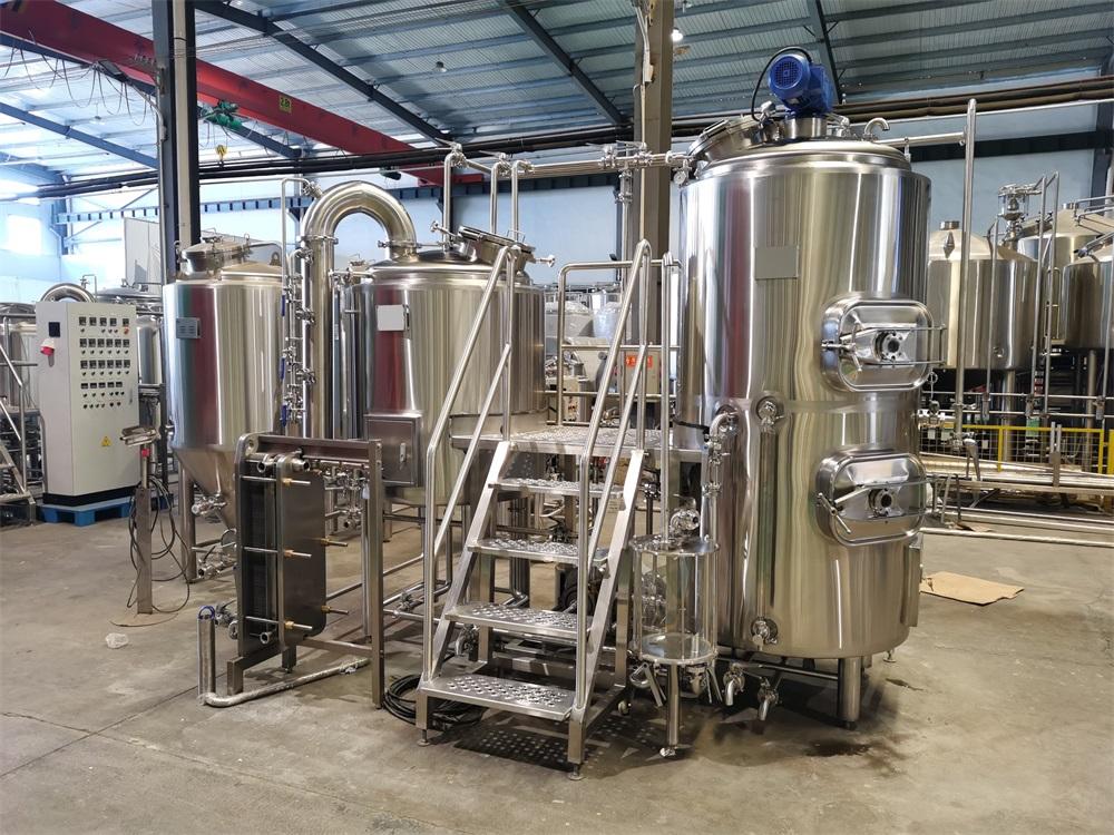500L brewhouse, combined 3-vessel, brewery, beer brewing system, TIANTAI beer equipment