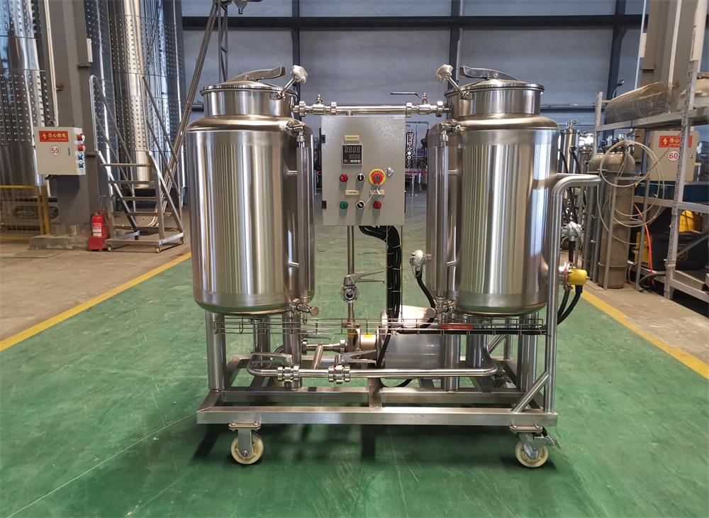 <b>How to use CIP cleaning cart to clean bere fermentation tank?</b>