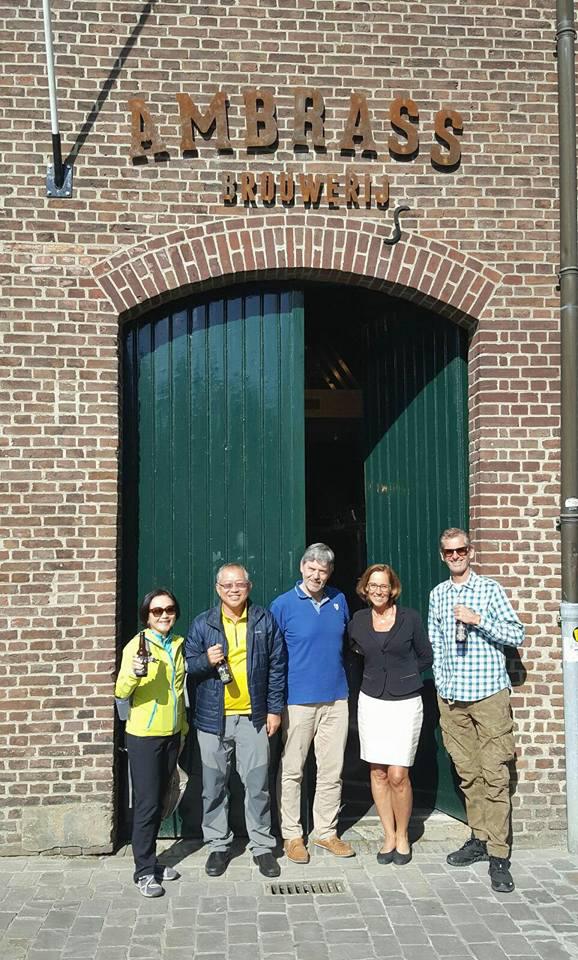 brewery installed in a cellar