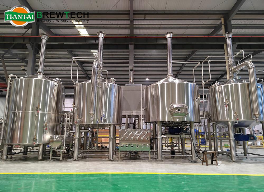 Tiantai 20bbl micro brewery equipment build in Ireland
