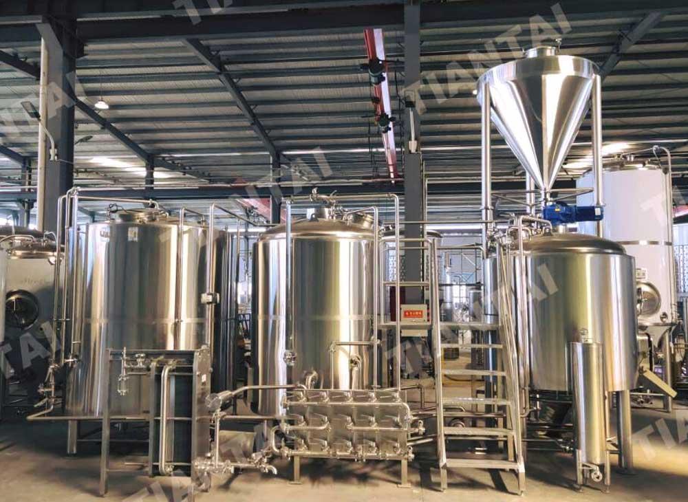 wort grant function,Brewhouse system,beer brewing system,brewery,lautering vessel,wort kettle