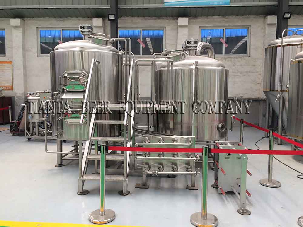 <b>800L USA direct fire heating beer brewe</b>