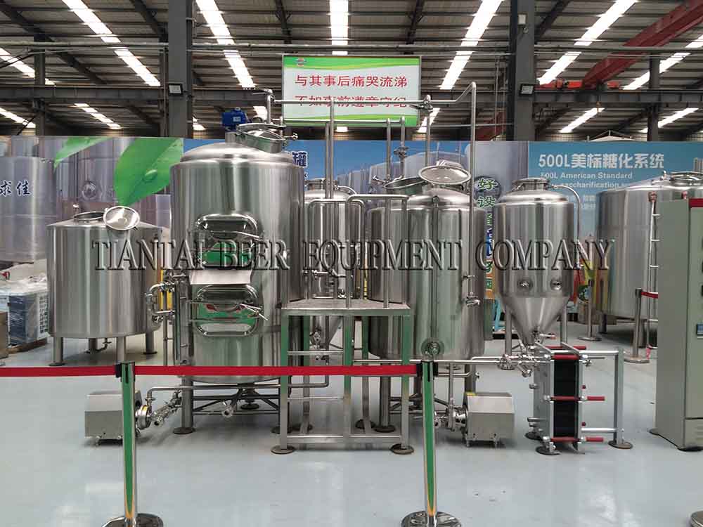 <b>500L electric heating beer brewing equi</b>