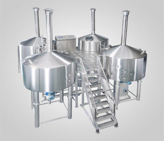 <b>2500L 3-vessels Brewhouse for Sale</b>