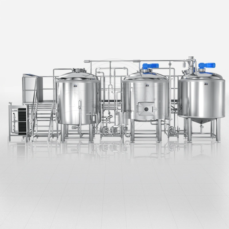 <trp-post-container>1500Lクラフトビール醸造設備。