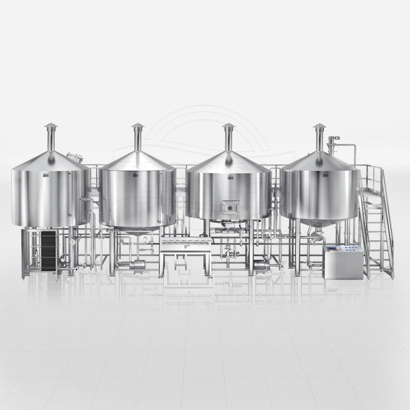 <trp-post-container>5000Lマイクロビール醸造設備。