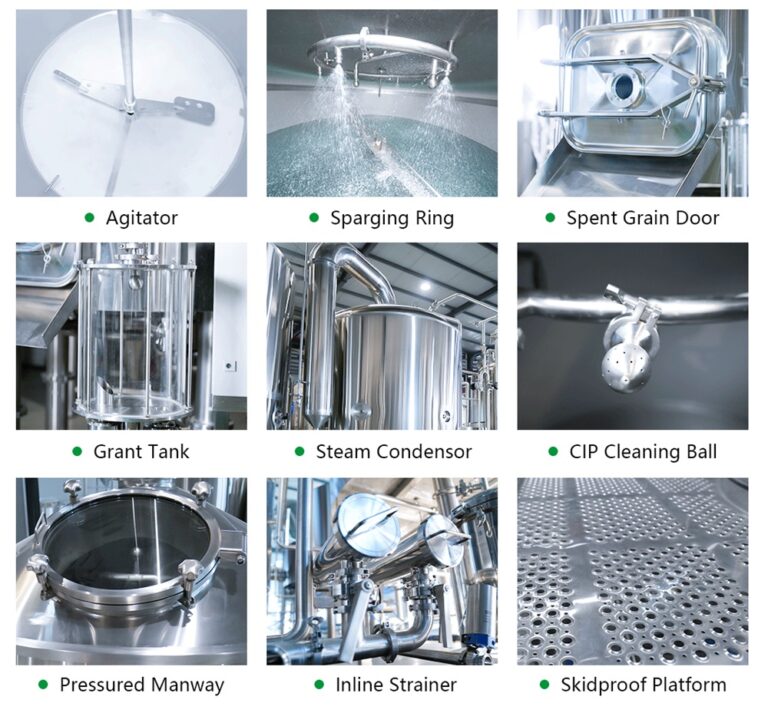 06 tiantai brewhouse component