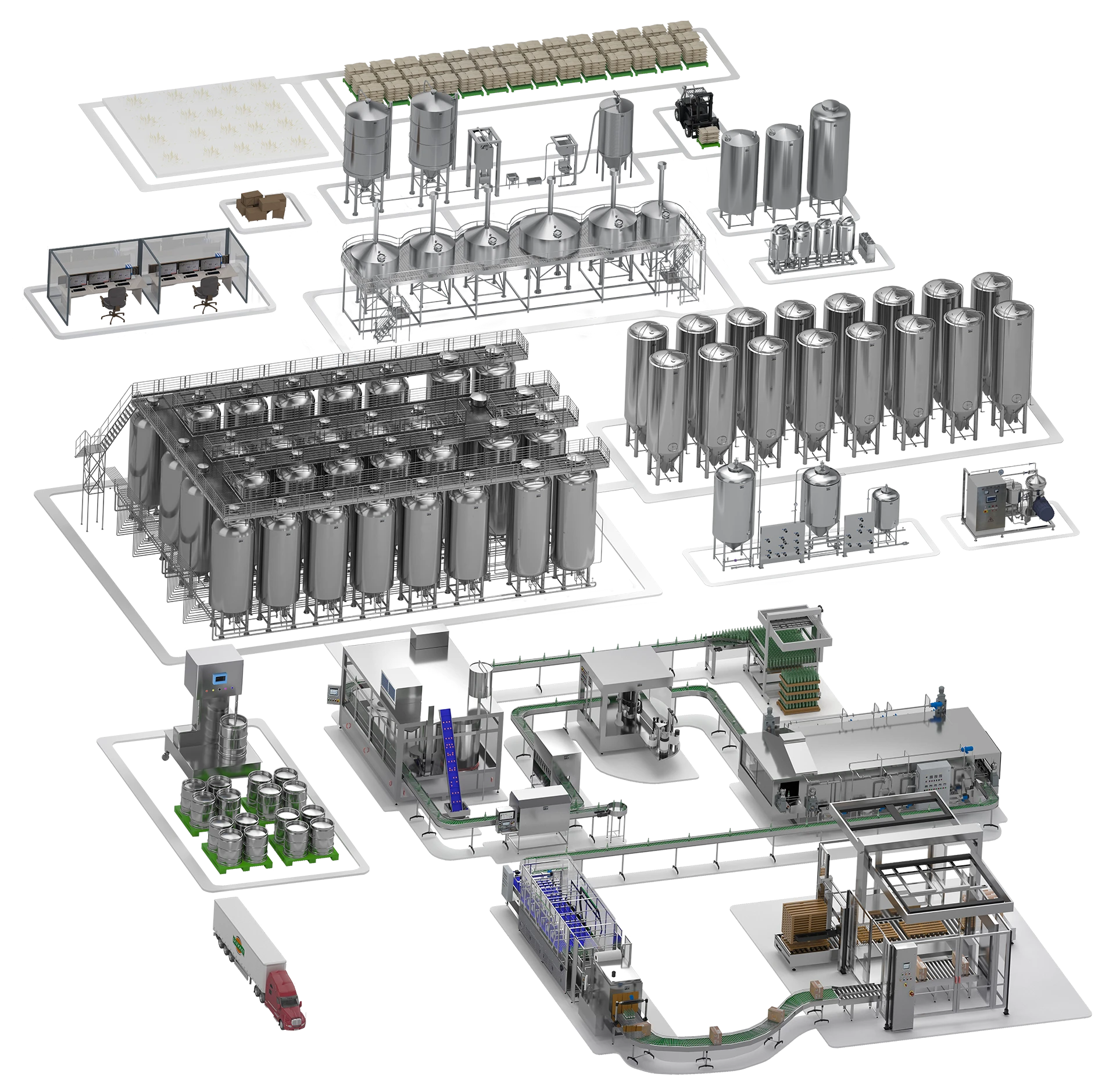 6000L Brewery equipment