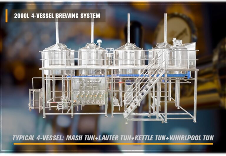 1800L Brewhouse System